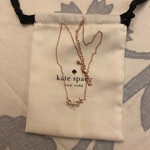 Kate Spade bow necklace